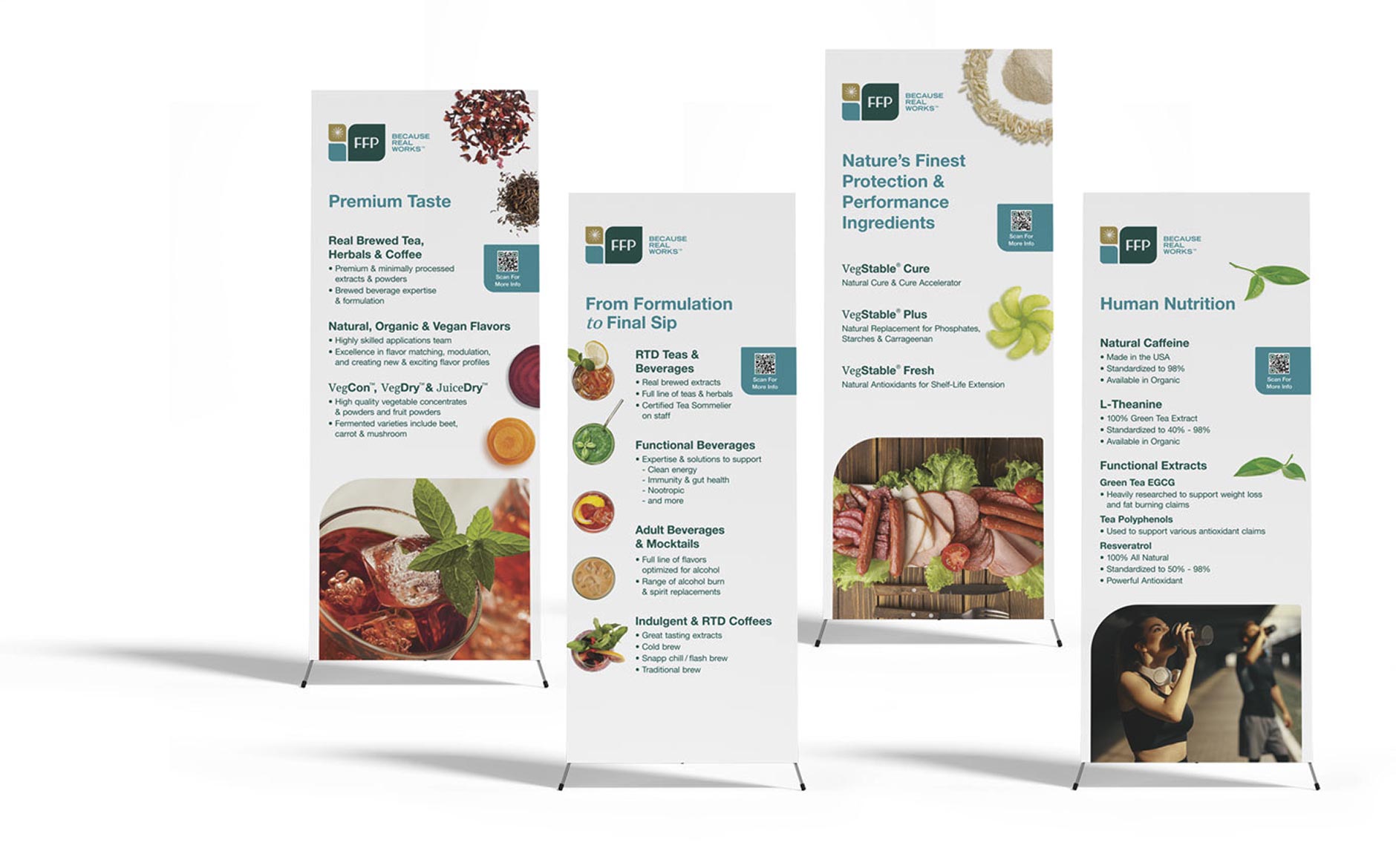 Florida Food Products Banners Mockup