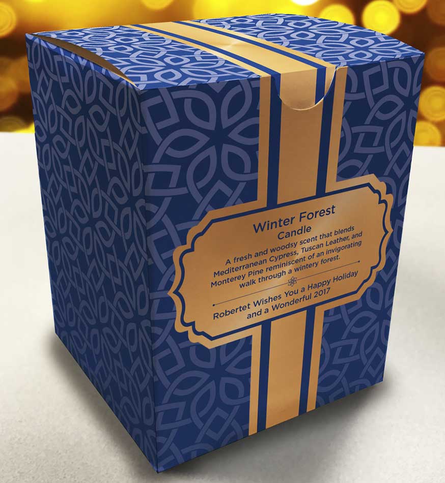 Robertet Group Winter Forest Holiday Candle