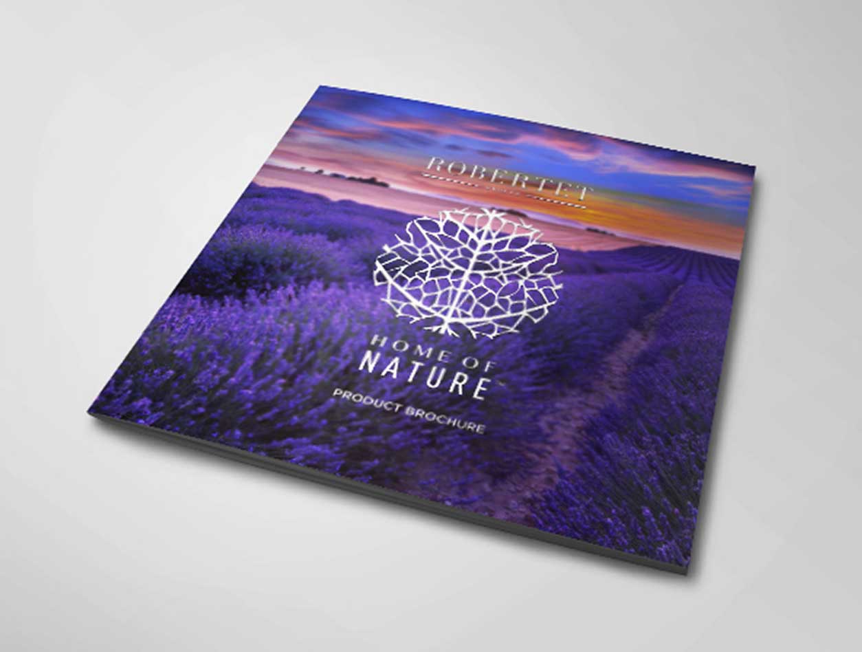 Robertet Group Brochure Mockups - Home of Nature