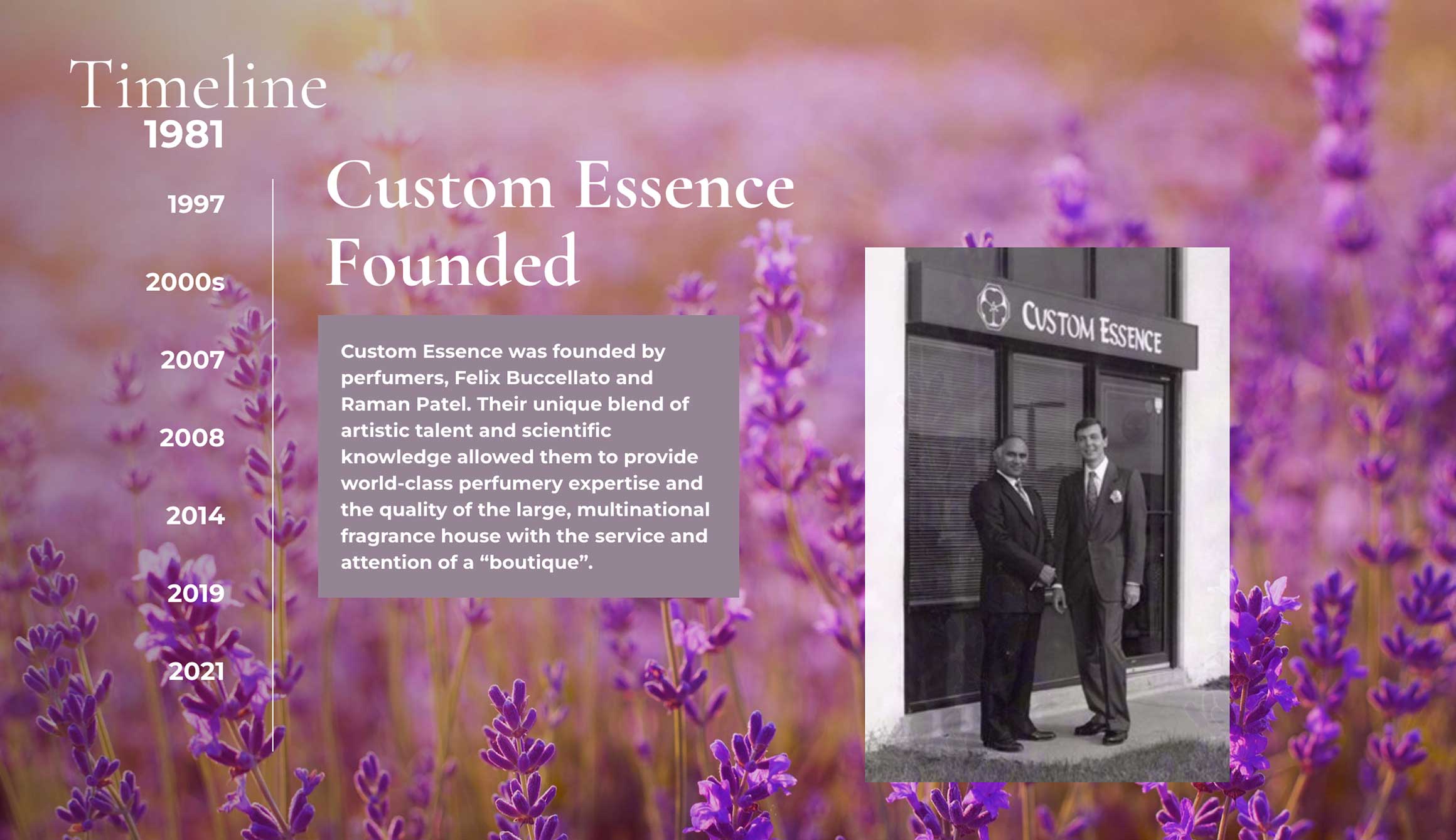 Custom Essence Timeline