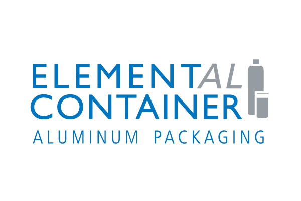 Elemental Container Logo - Aluminum Packaging